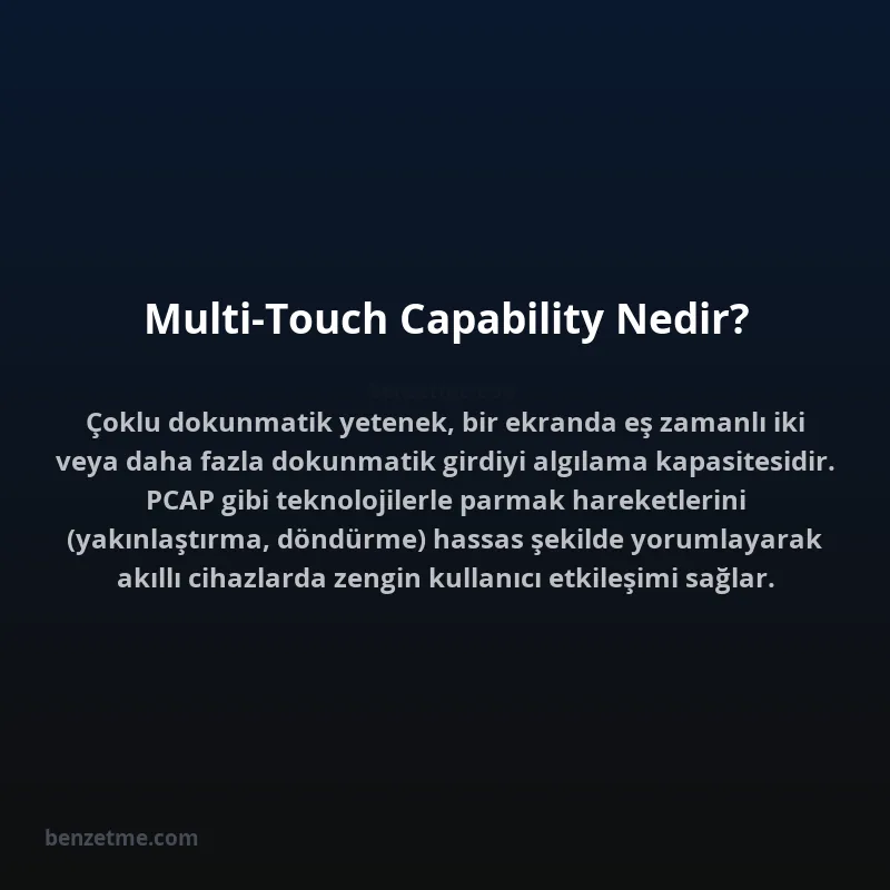 Multi-Touch Capability Nedir?