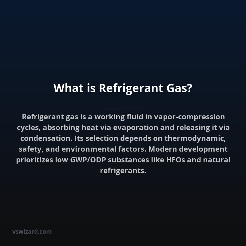 What is Refrigerant Gas?