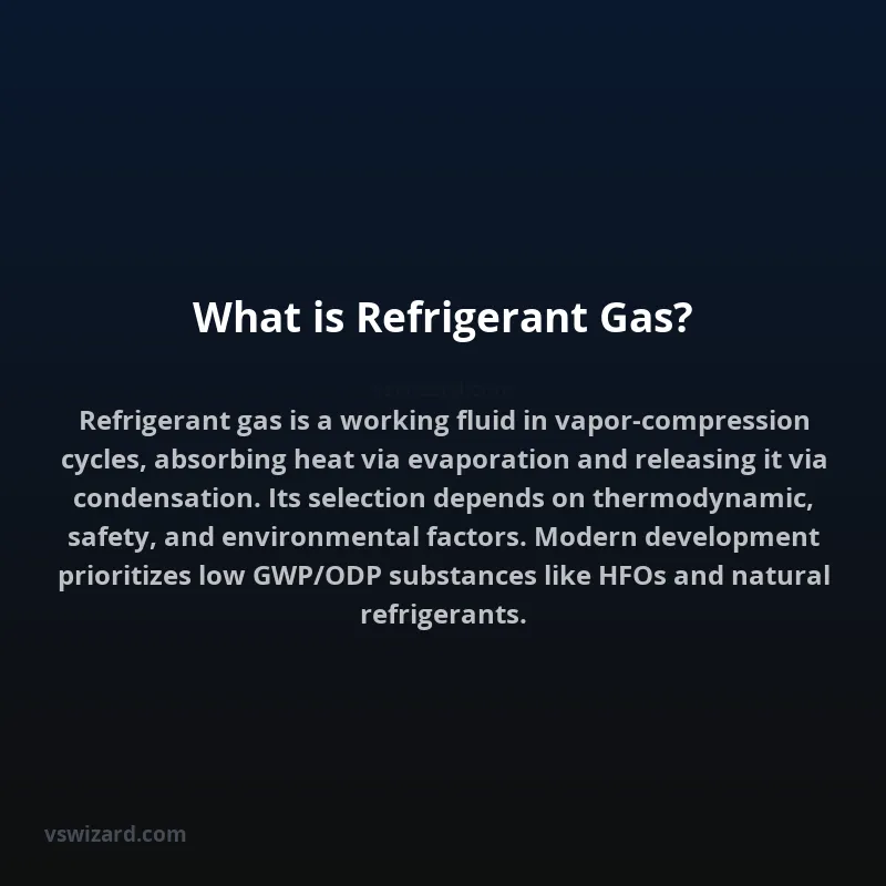 What is Refrigerant Gas?