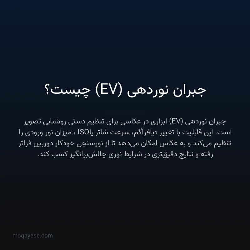 جبران نوردهی (EV) چیست؟