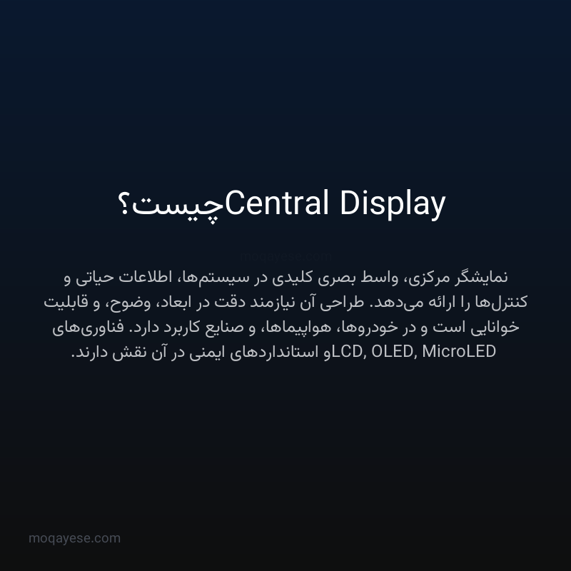 Central Display چیست؟