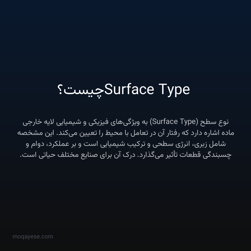 Surface Type چیست؟