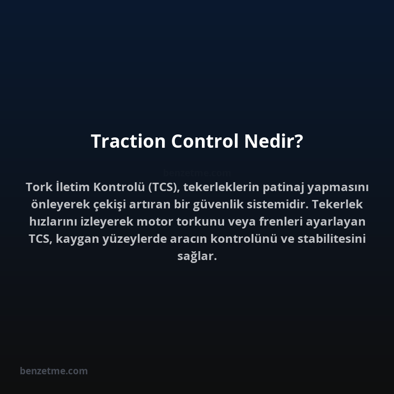 Traction Control Nedir?