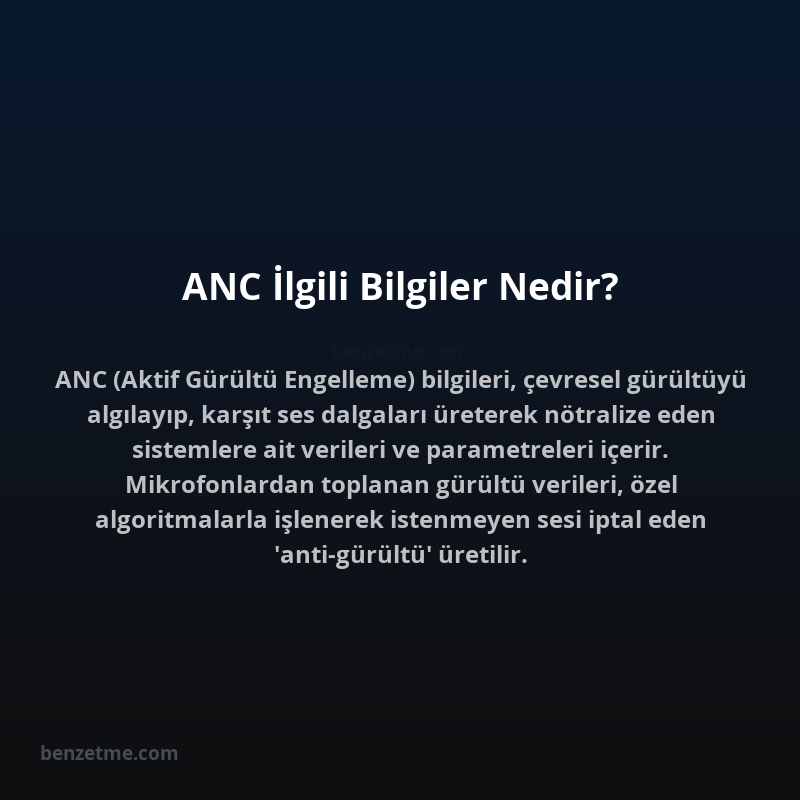 ANC İlgili Bilgiler Nedir?