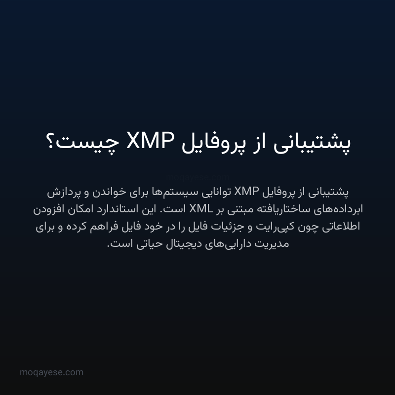 پشتیبانی از پروفایل XMP چیست؟