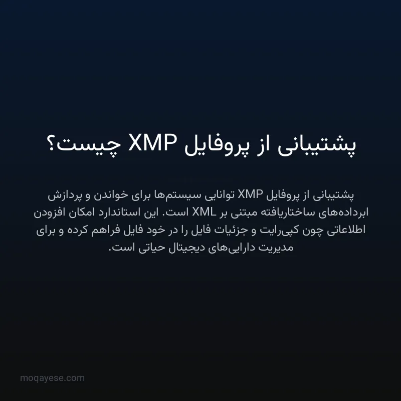 پشتیبانی از پروفایل XMP چیست؟