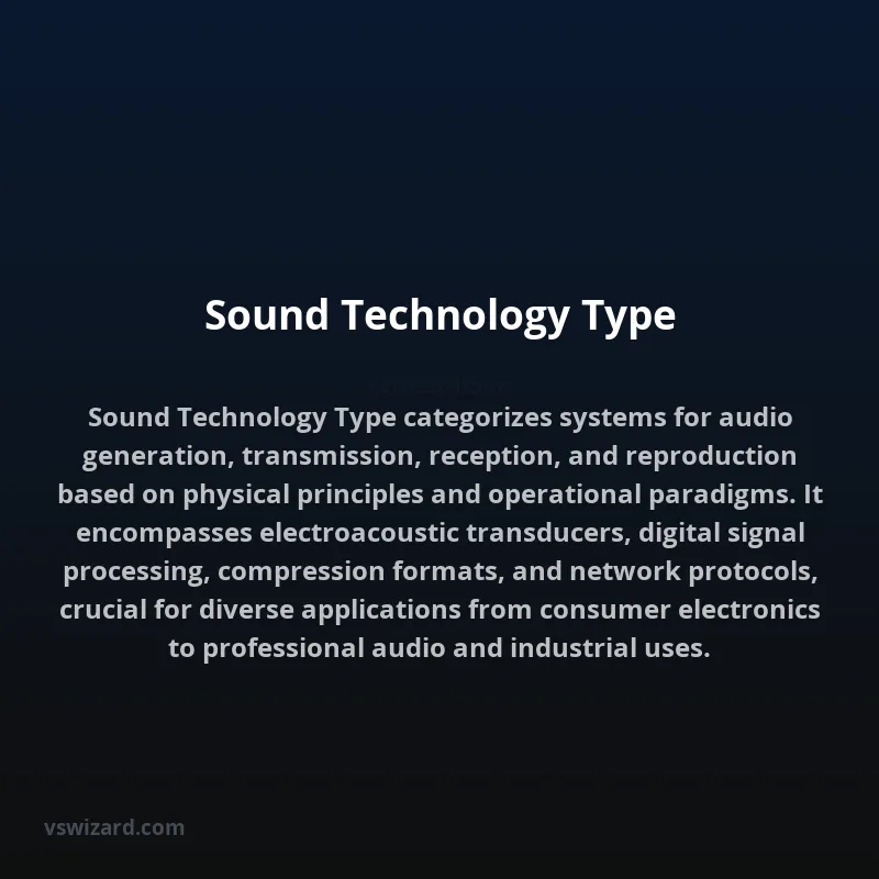 Sound Technology Type
