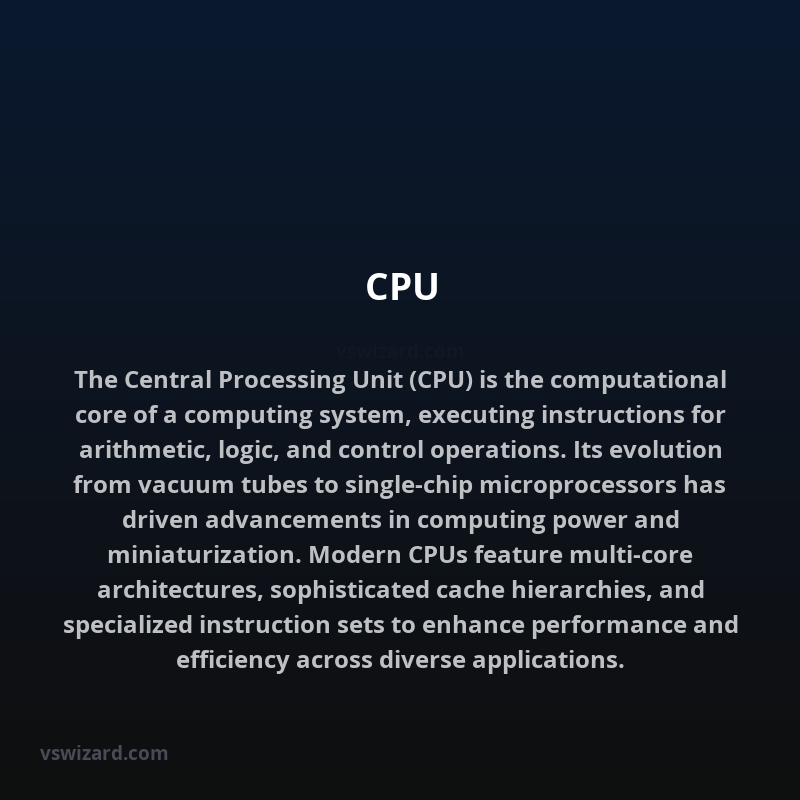 CPU
