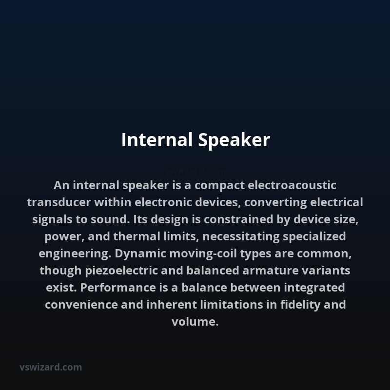 Internal Speaker