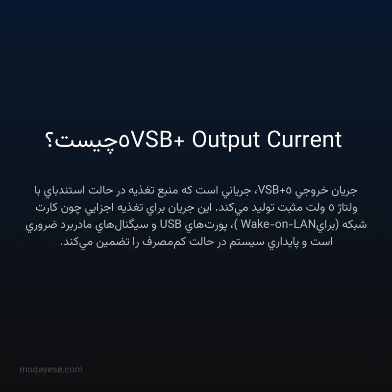 5VSB+ Output Current چیست؟