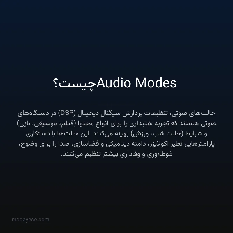 Audio Modes چیست؟