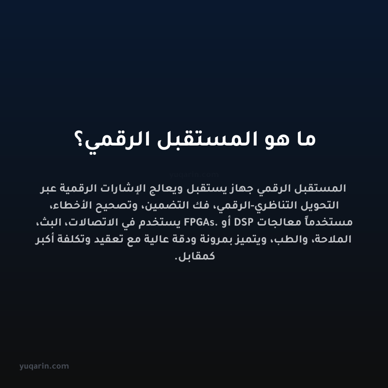 ما هو المستقبل الرقمي؟