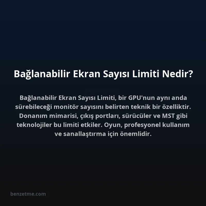 Bağlanabilir Ekran Sayısı Limiti Nedir?
