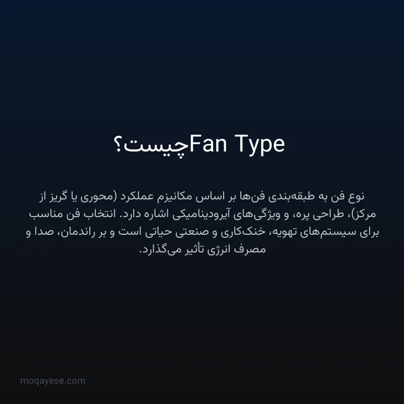 Fan Type چیست؟