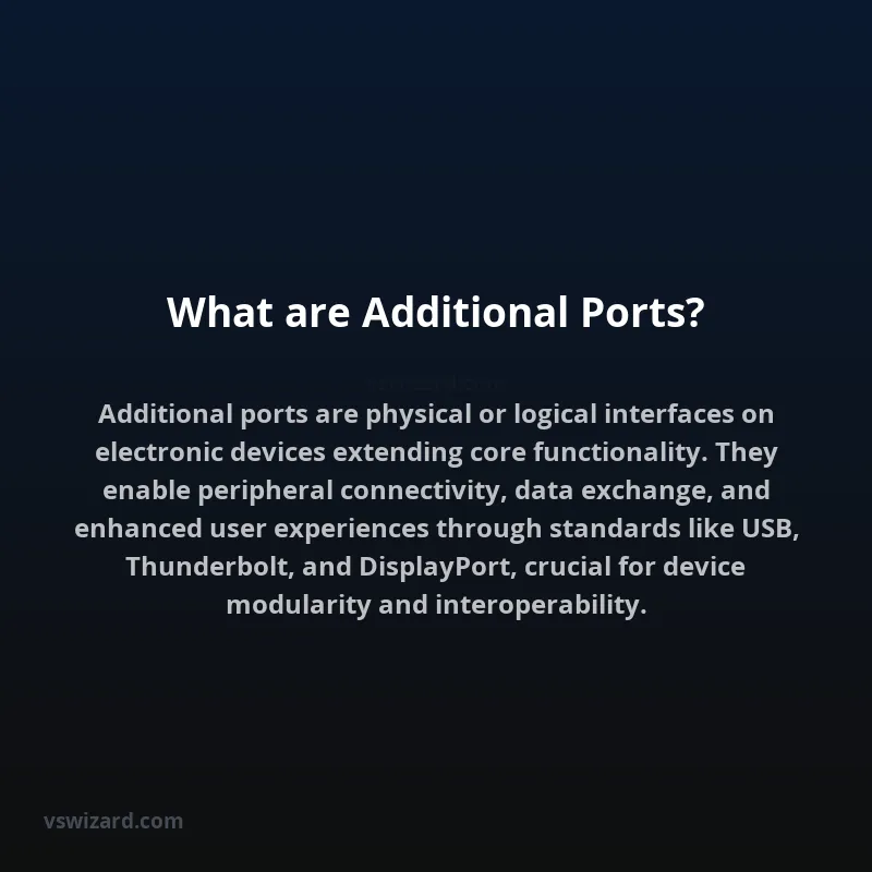 What are Additional Ports?