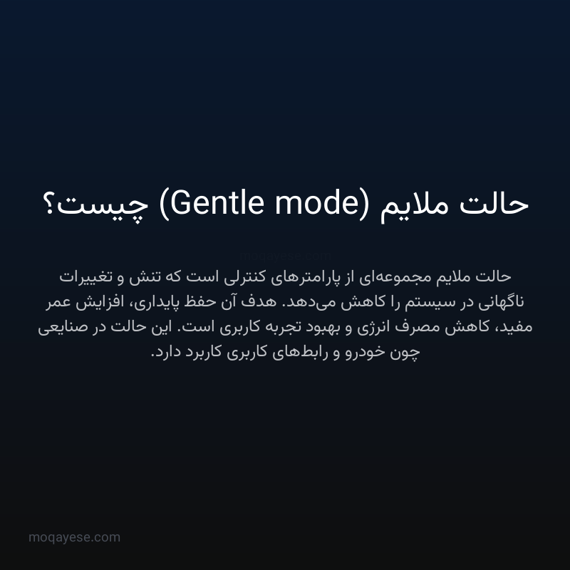 حالت ملایم (Gentle mode) چیست؟