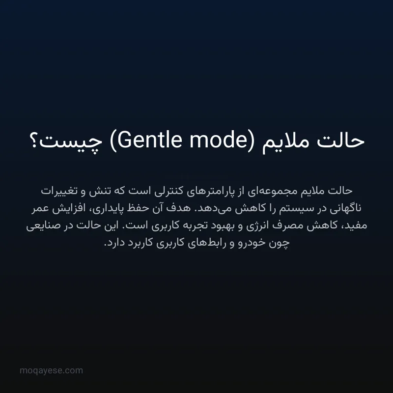 حالت ملایم (Gentle mode) چیست؟