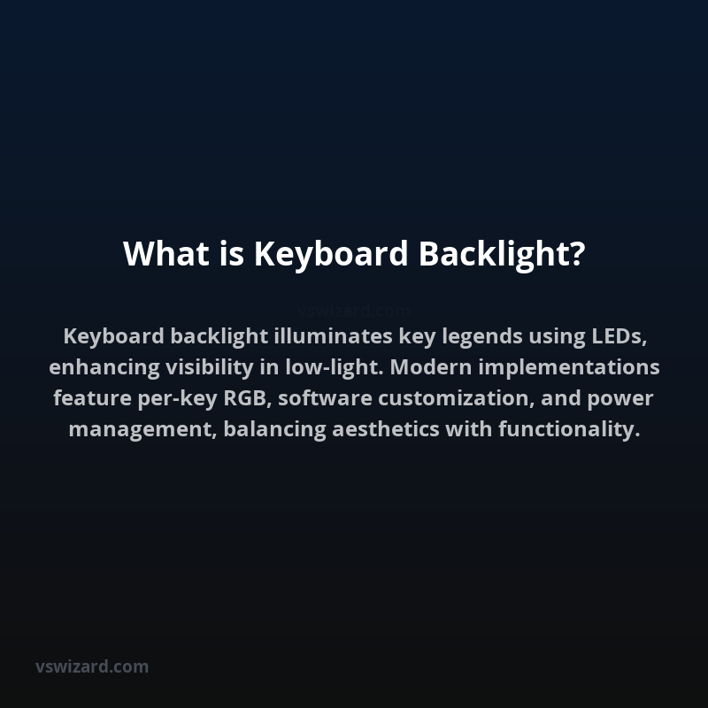 What is Keyboard Backlight?
