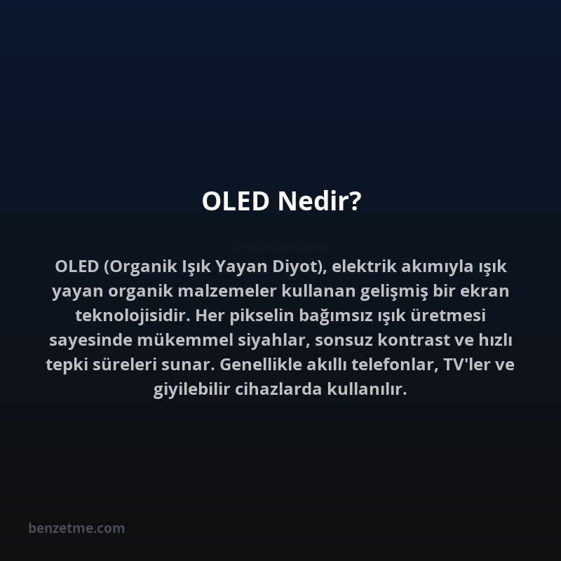 OLED Nedir?