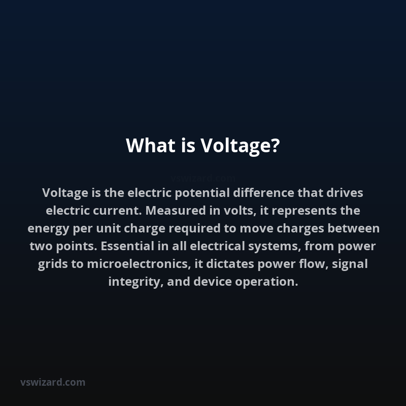 What is Voltage?