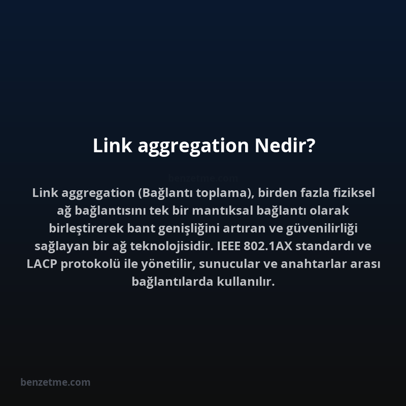 Link aggregation Nedir?
