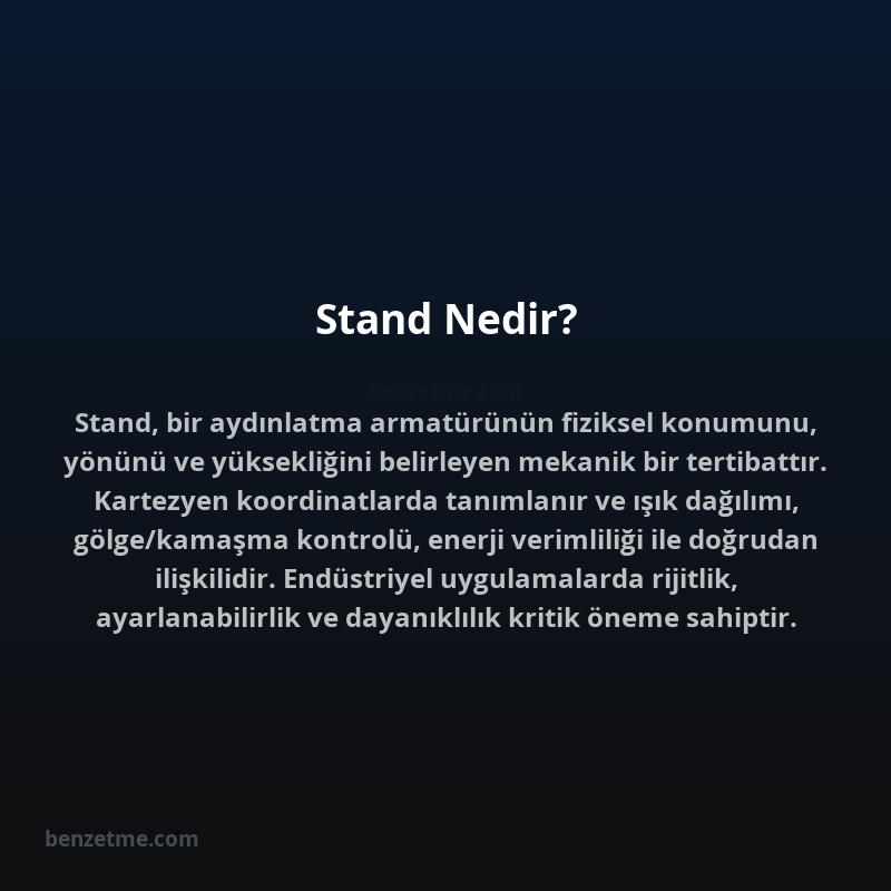 Stand Nedir?